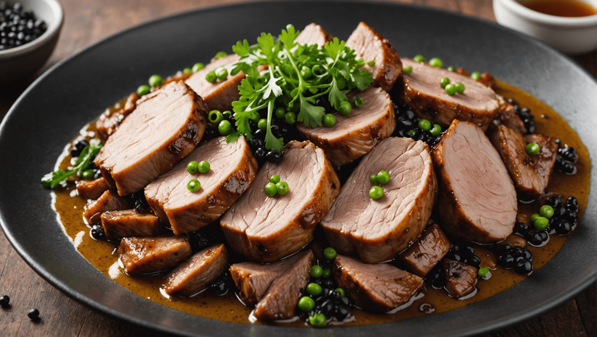 Braised Pork with Black Mustard Seeds