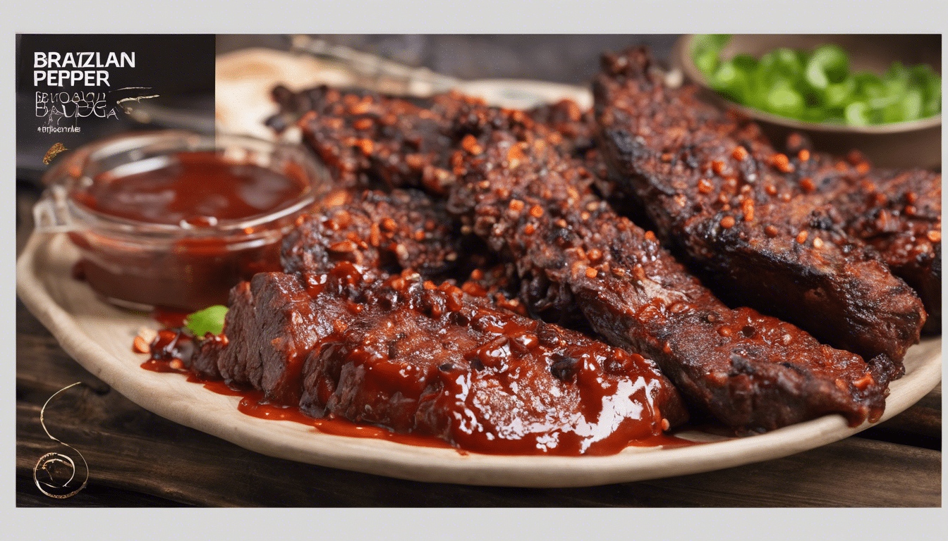 Brazilian Pepper BBQ Sauce