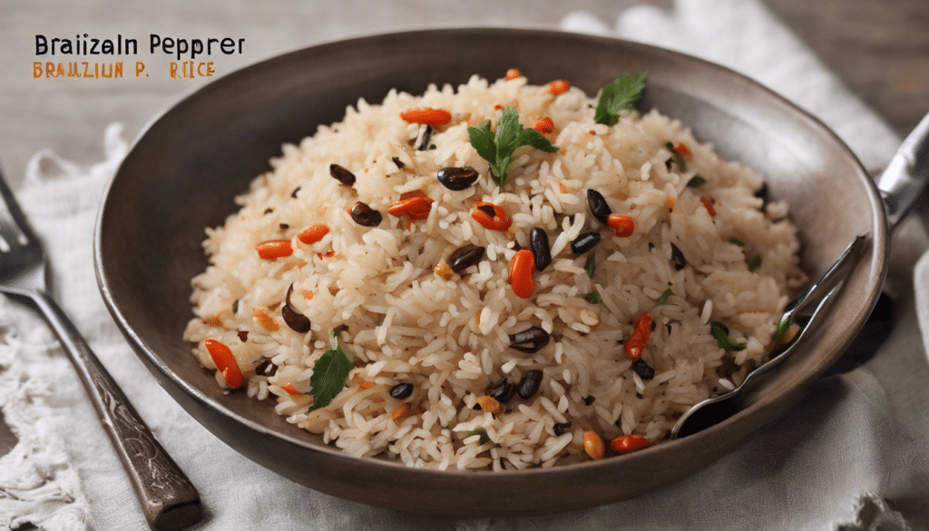 Brazilian Pepper Rice