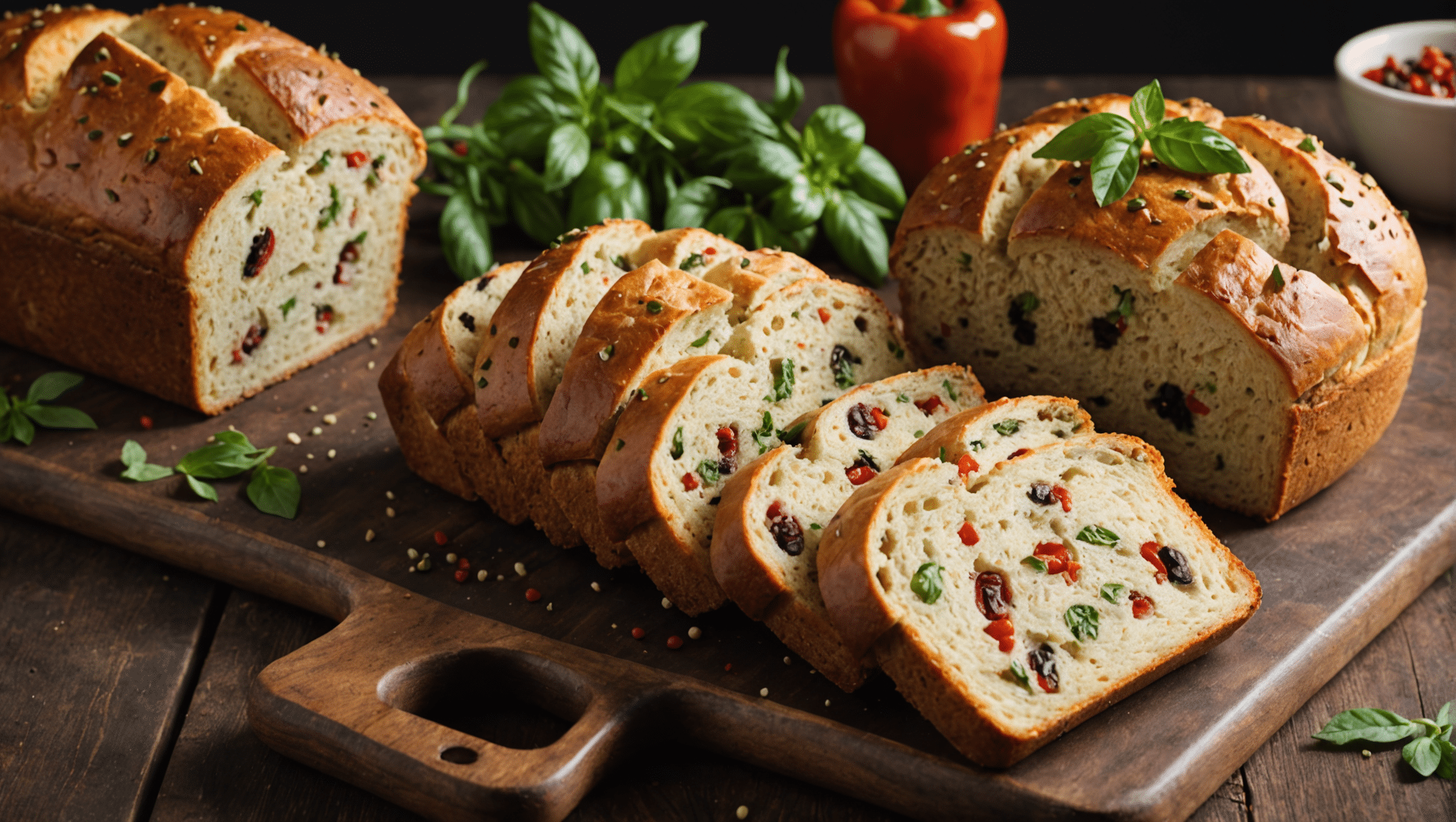 Brazilian Pepper and Herb Bread