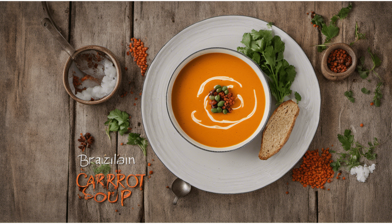 Brazilian Pepper-spiced Carrot Soup