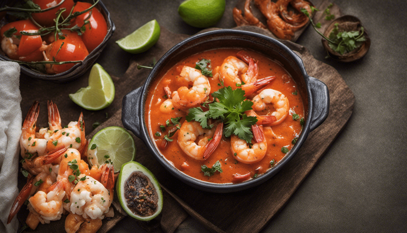 Brazilian Shrimp Stew with Annatto