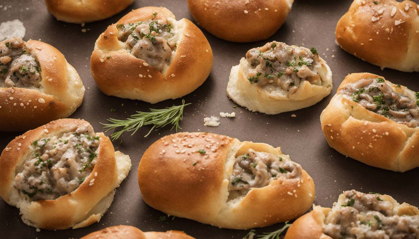 Delicious Bread Rolls with Anchovies able to tantalize your tastebuds