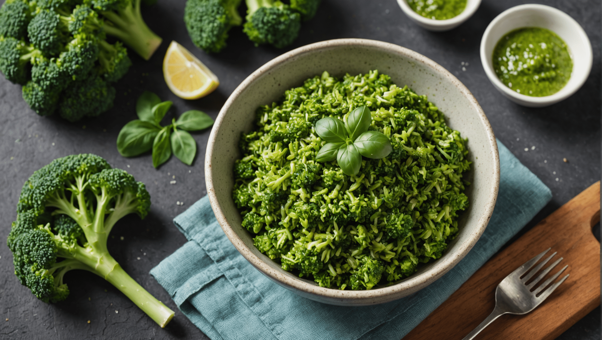 Broccoli Leaf Pesto