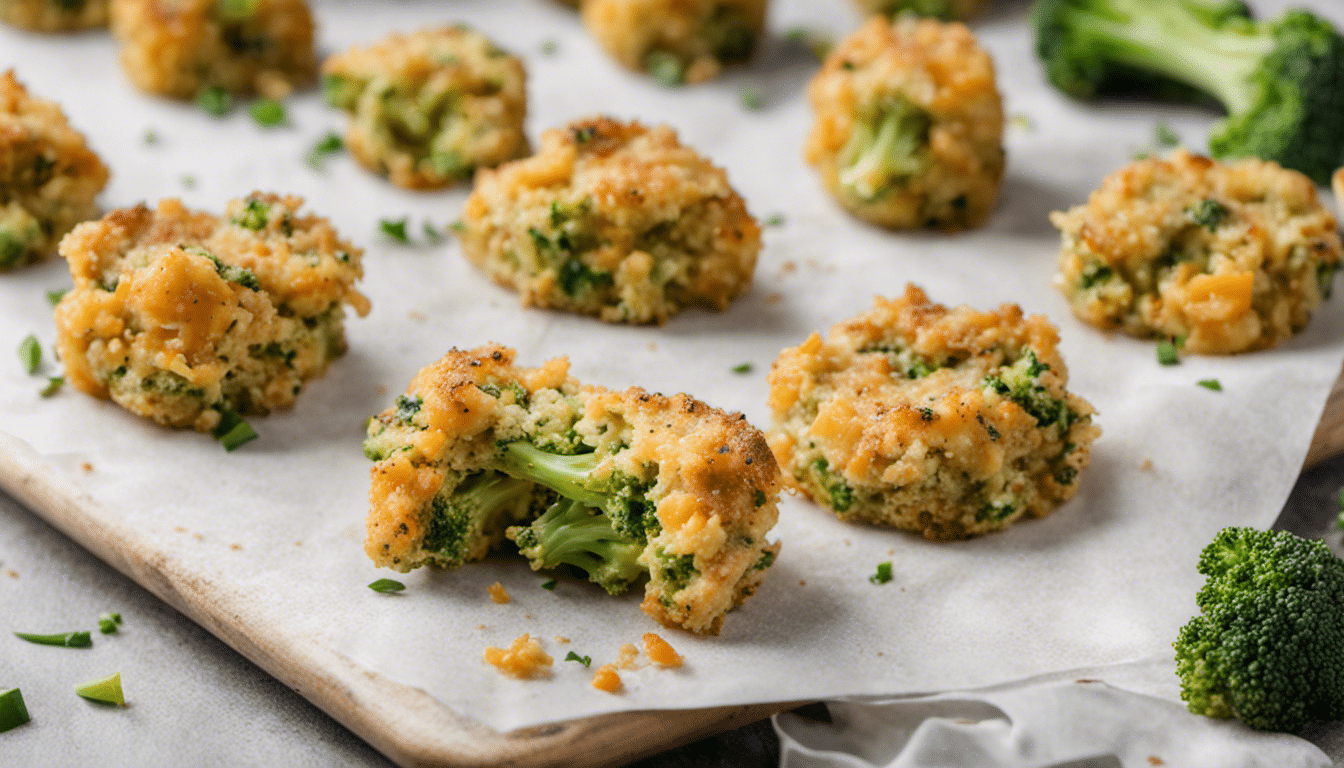 Broccoli and Cheddar Quinoa Bites