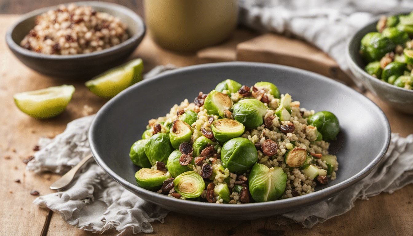 Brussels Sprouts and Quinoa Salad