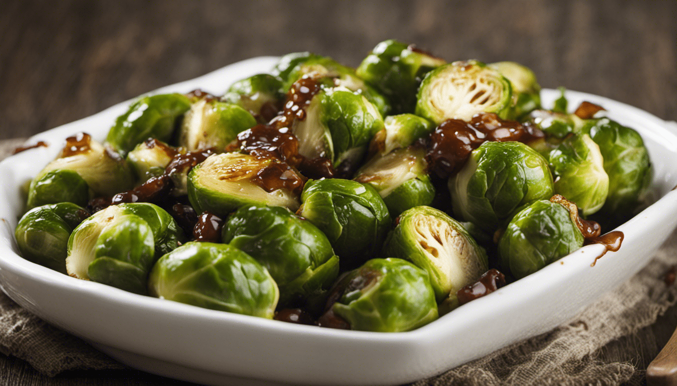 Brussels Sprouts with Maple Syrup Glaze