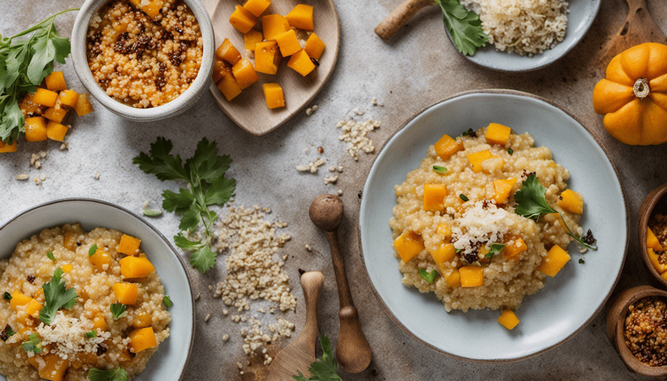 Butternut Squash and Quinoa Risotto