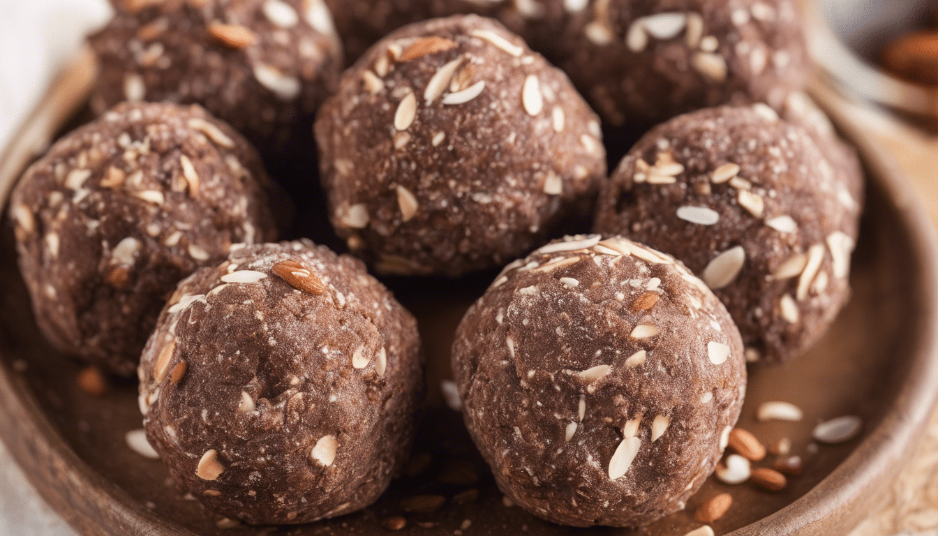 Cacao Almond Protein Balls