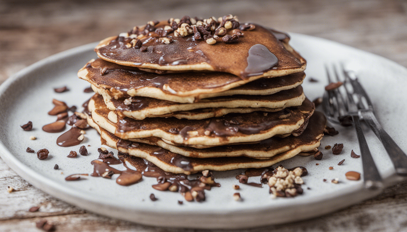 Cacao Nibs Pancakes