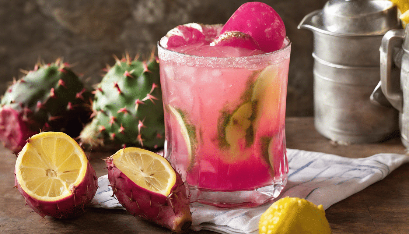 Cactus Pear Lemonade