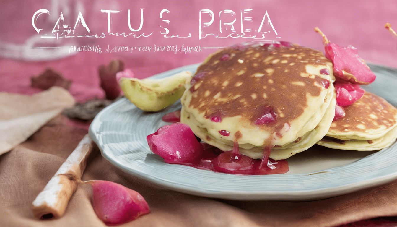 Cactus Pear Pancakes - Your Gourmet Guru