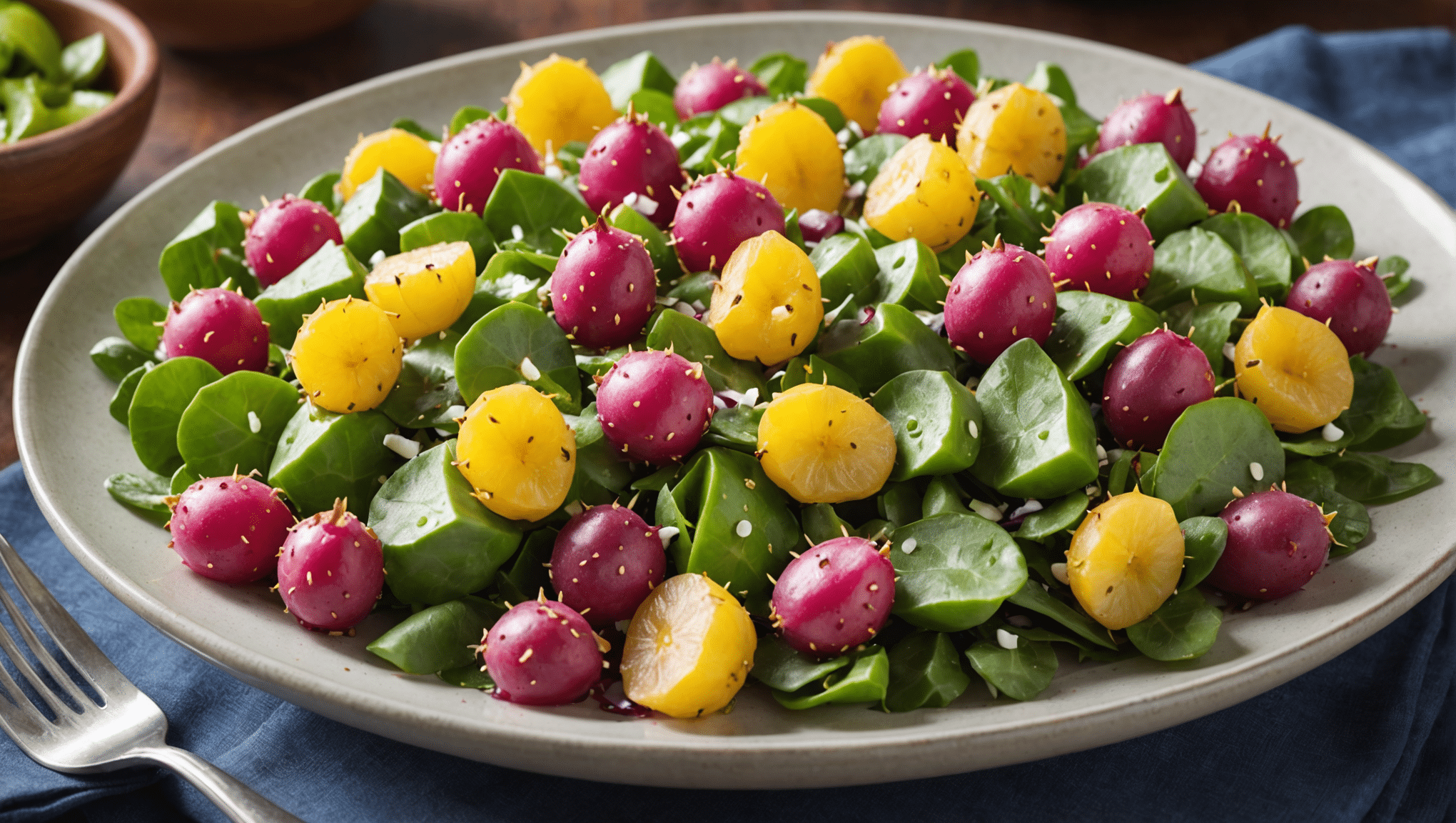 Cactus Pear Salad