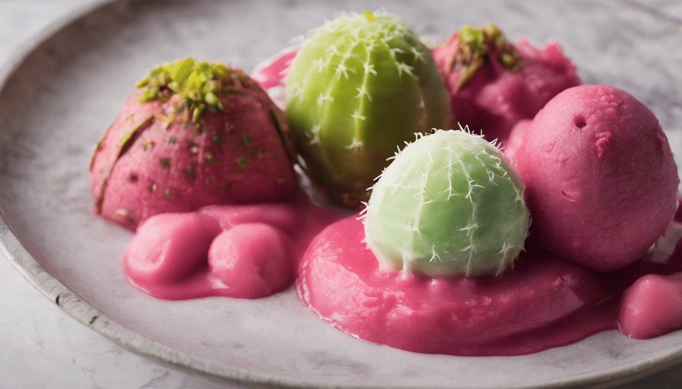 Cactus Pear Sorbet