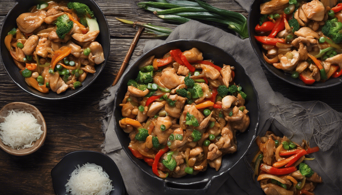 Calabash and Chicken Stir-Fry