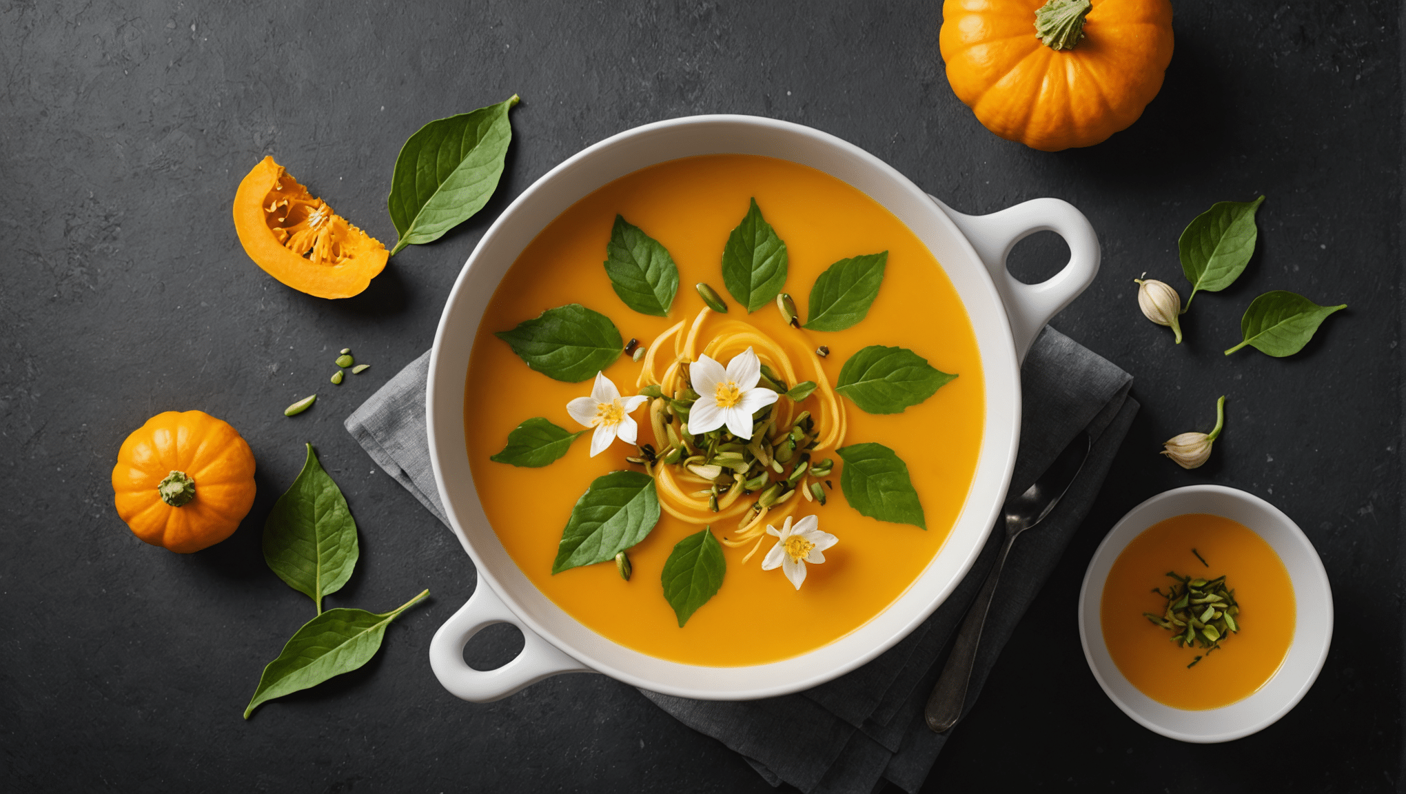 Calabaza Flower Soup