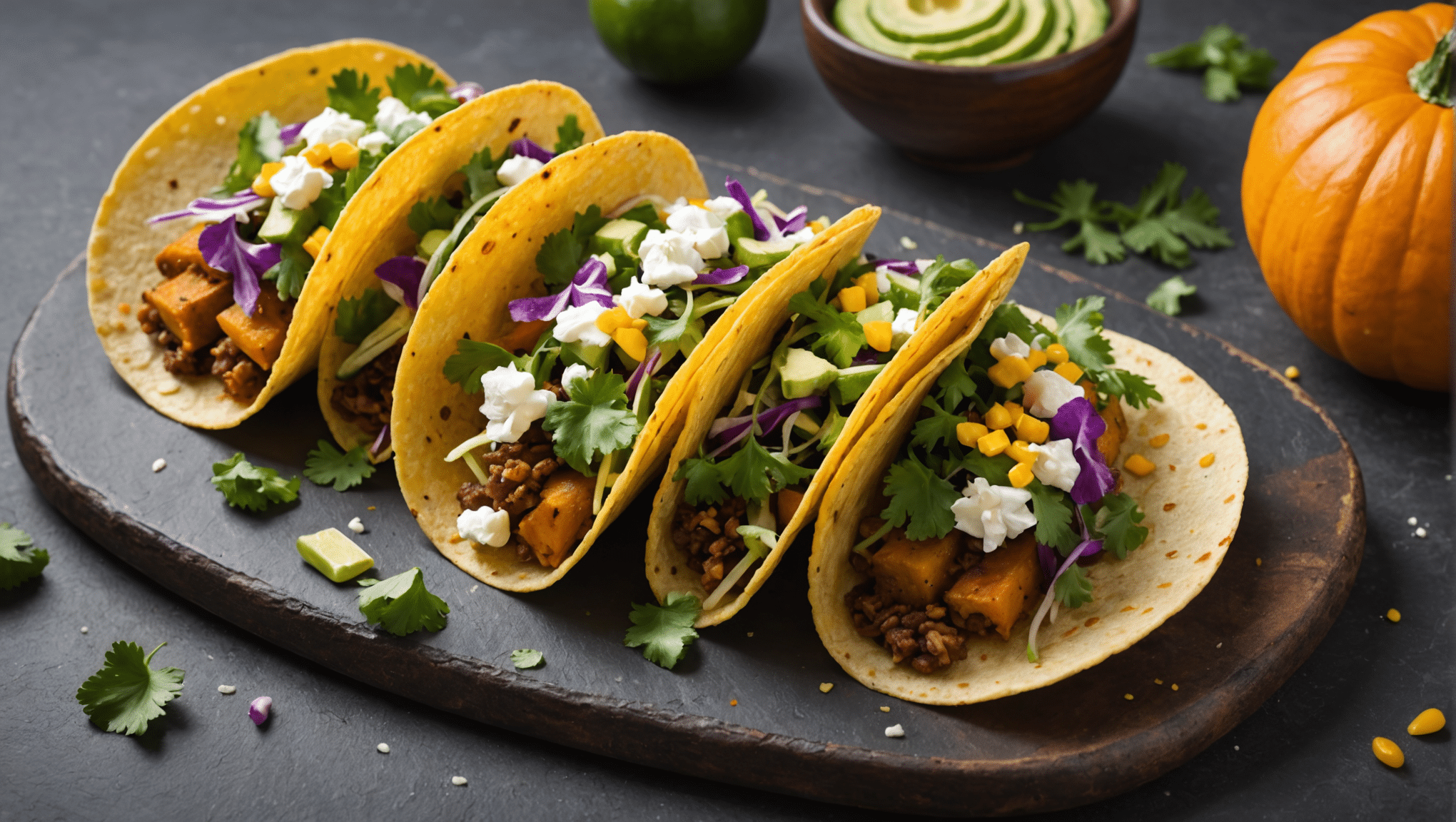 Calabaza Flower Tacos