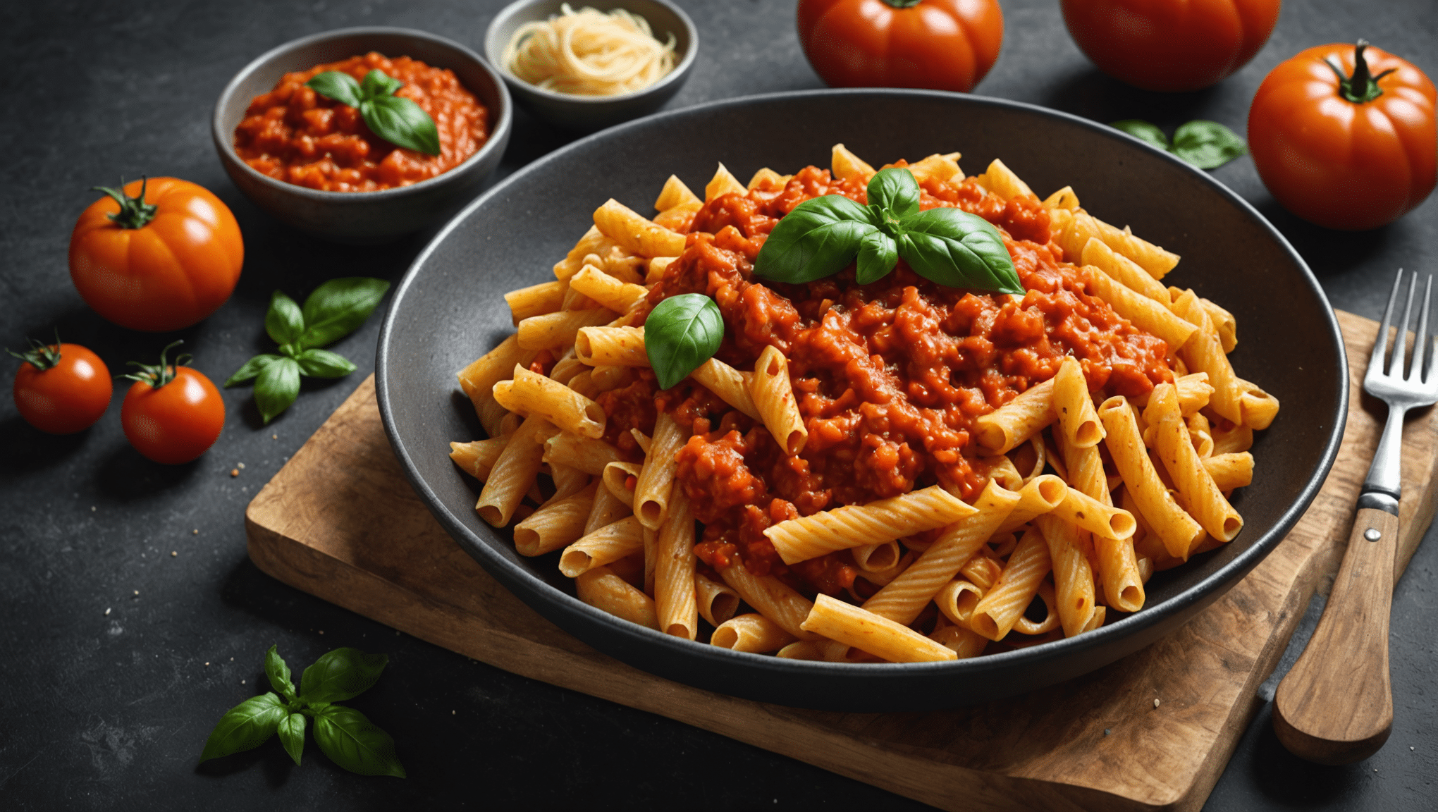 Calabazas and Tomato Pasta Sauce