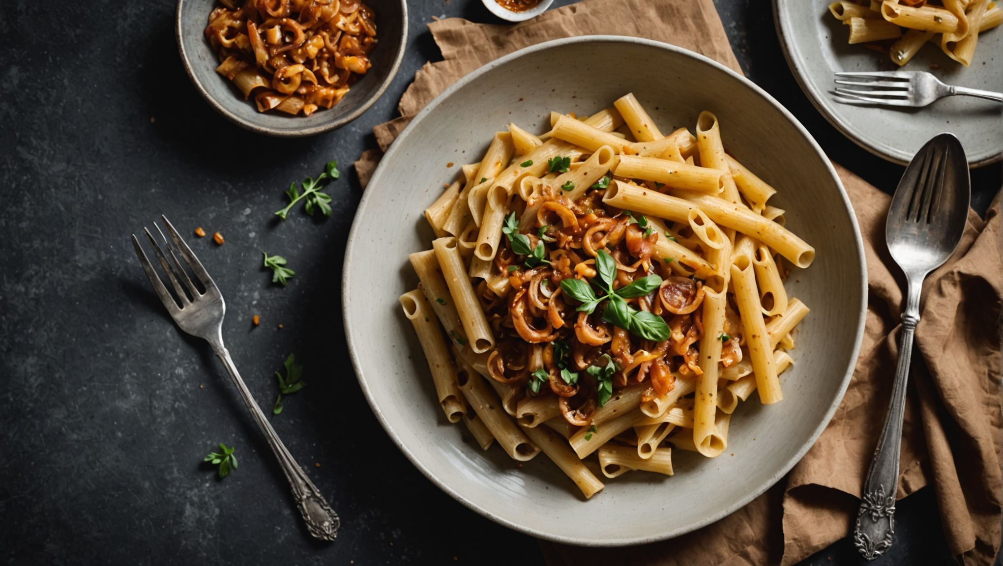 Caramelized Shallot Pasta