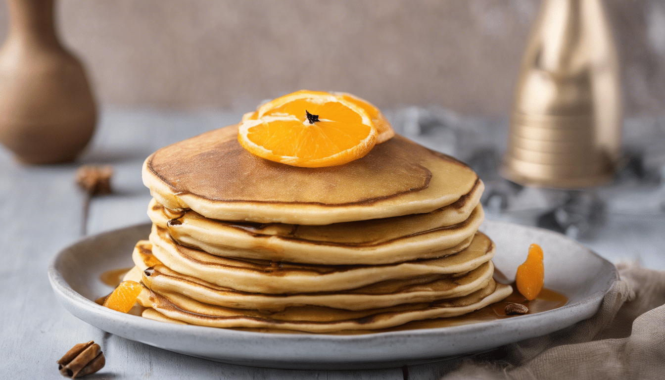 Cardamom and Orange Spiced Pancakes