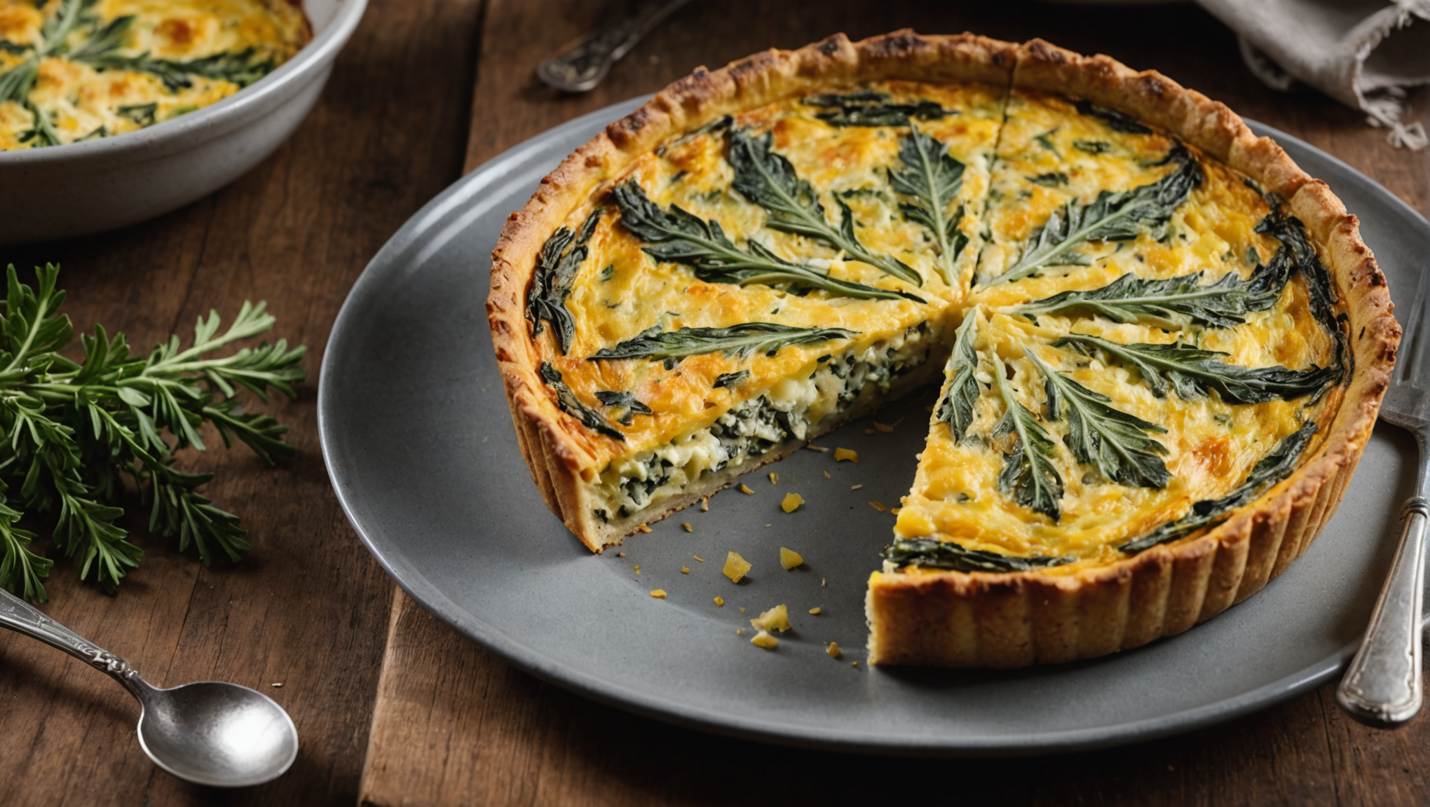 Cardoon and Parmesan Frittata