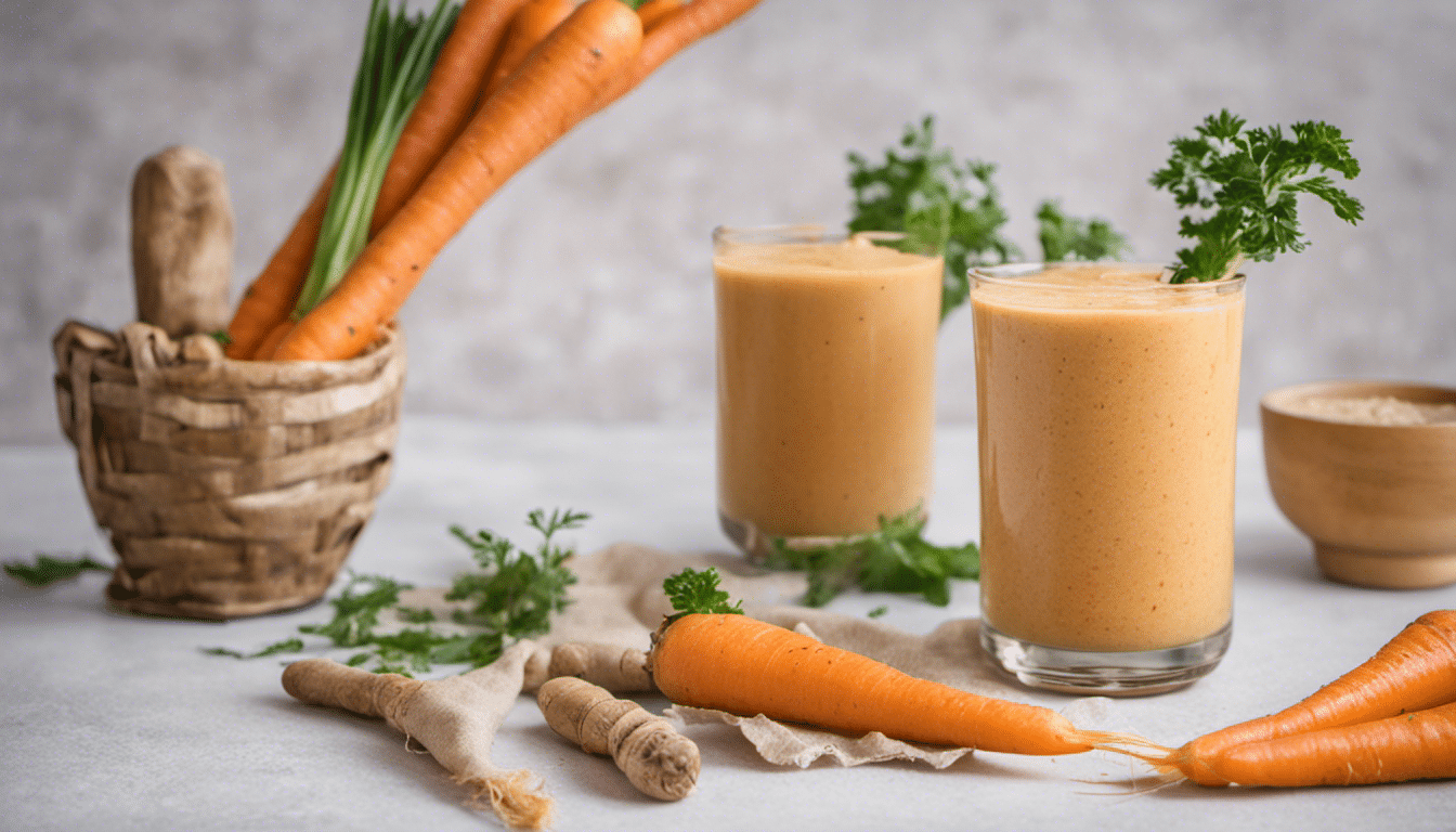 Carrot and Ginger Smoothie