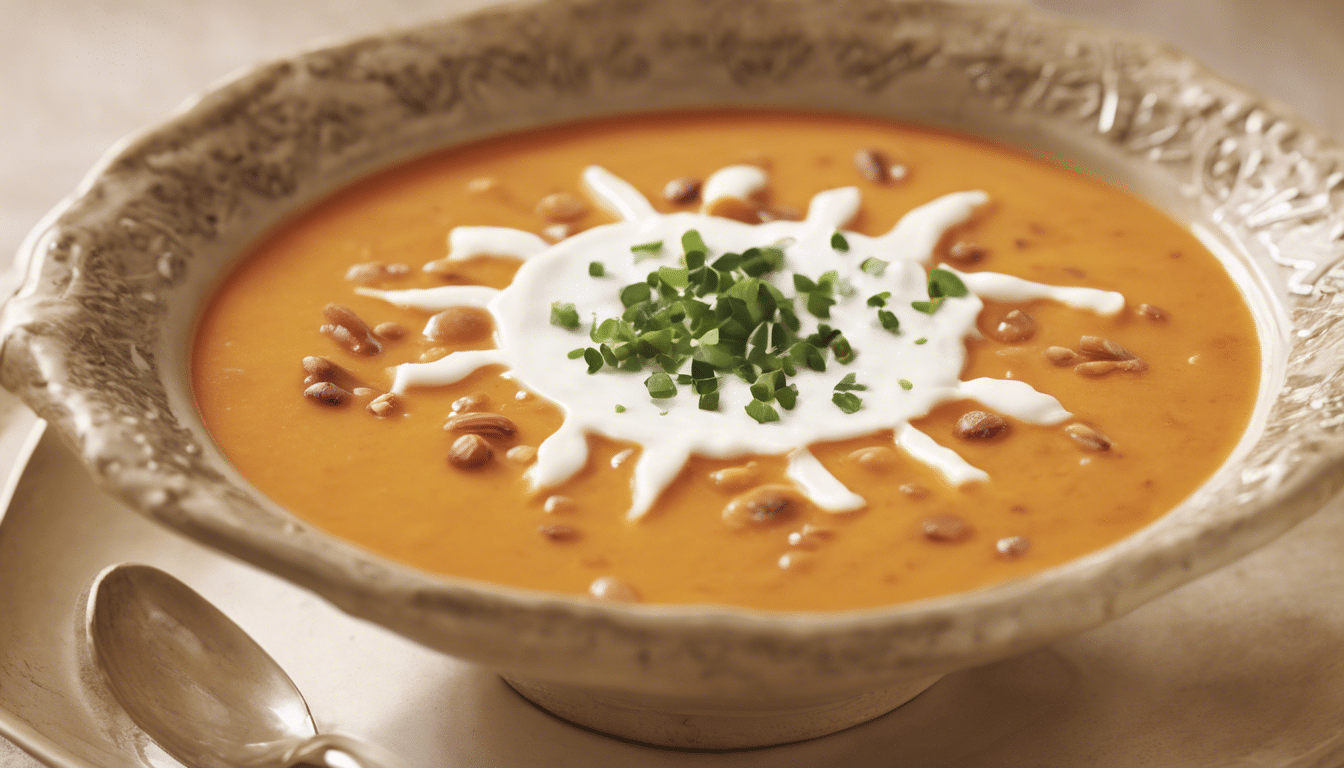 Carrot and Nutmeg Soup