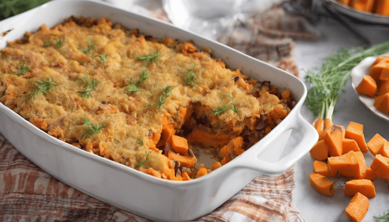 Carrots and Sweet Potatoes Casserole