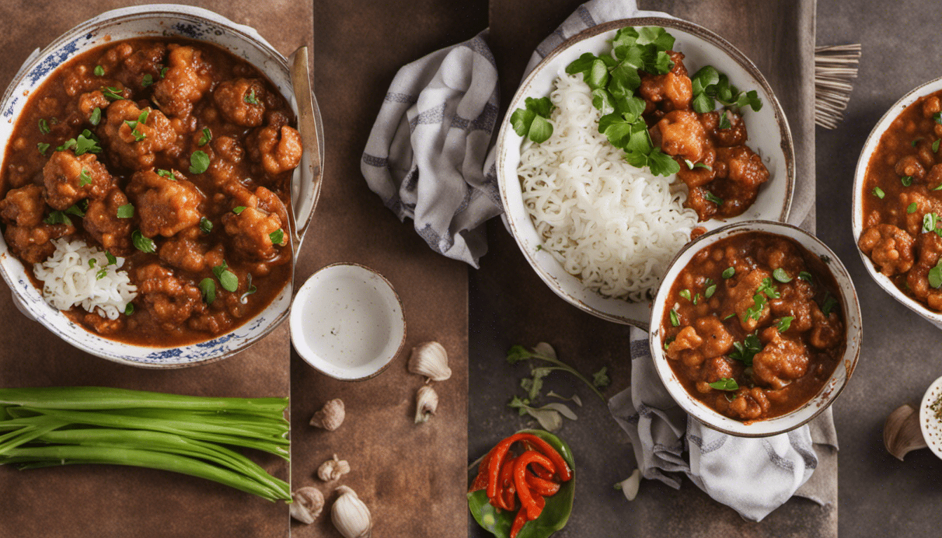 Cauliflower Manchurian Gravy