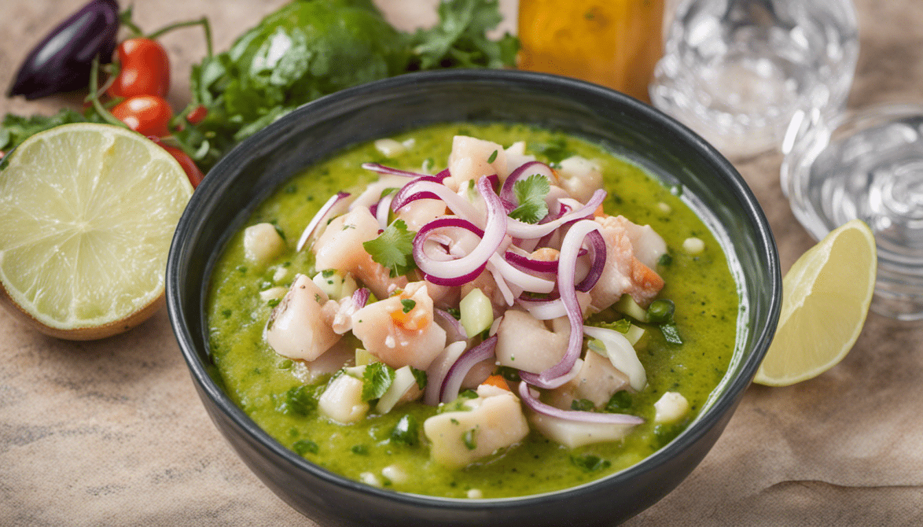 Delicious Ceviche Verde