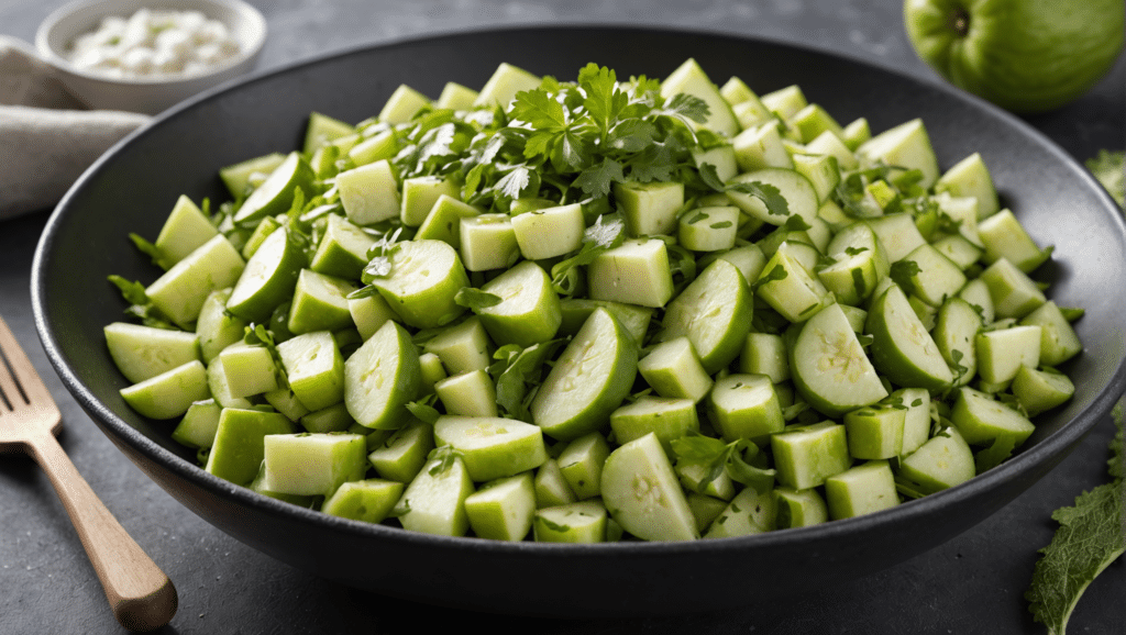 Chayote Salad - Your Gourmet Guru