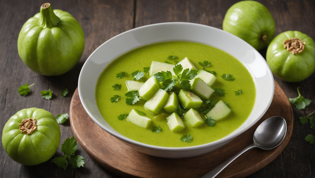 Chayote Soup - Your Gourmet Guru