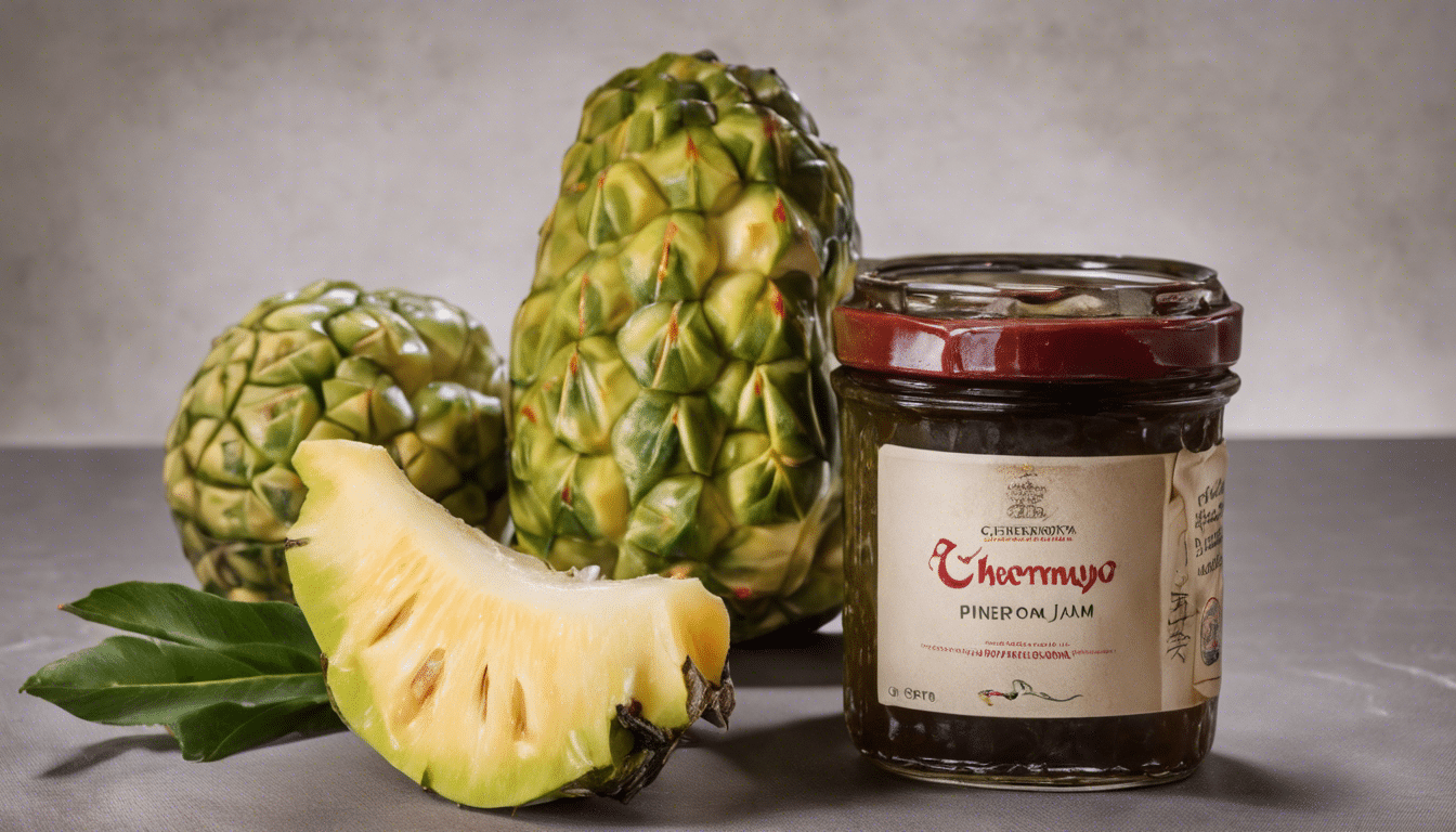 Cherimoya and Pineapple Jam