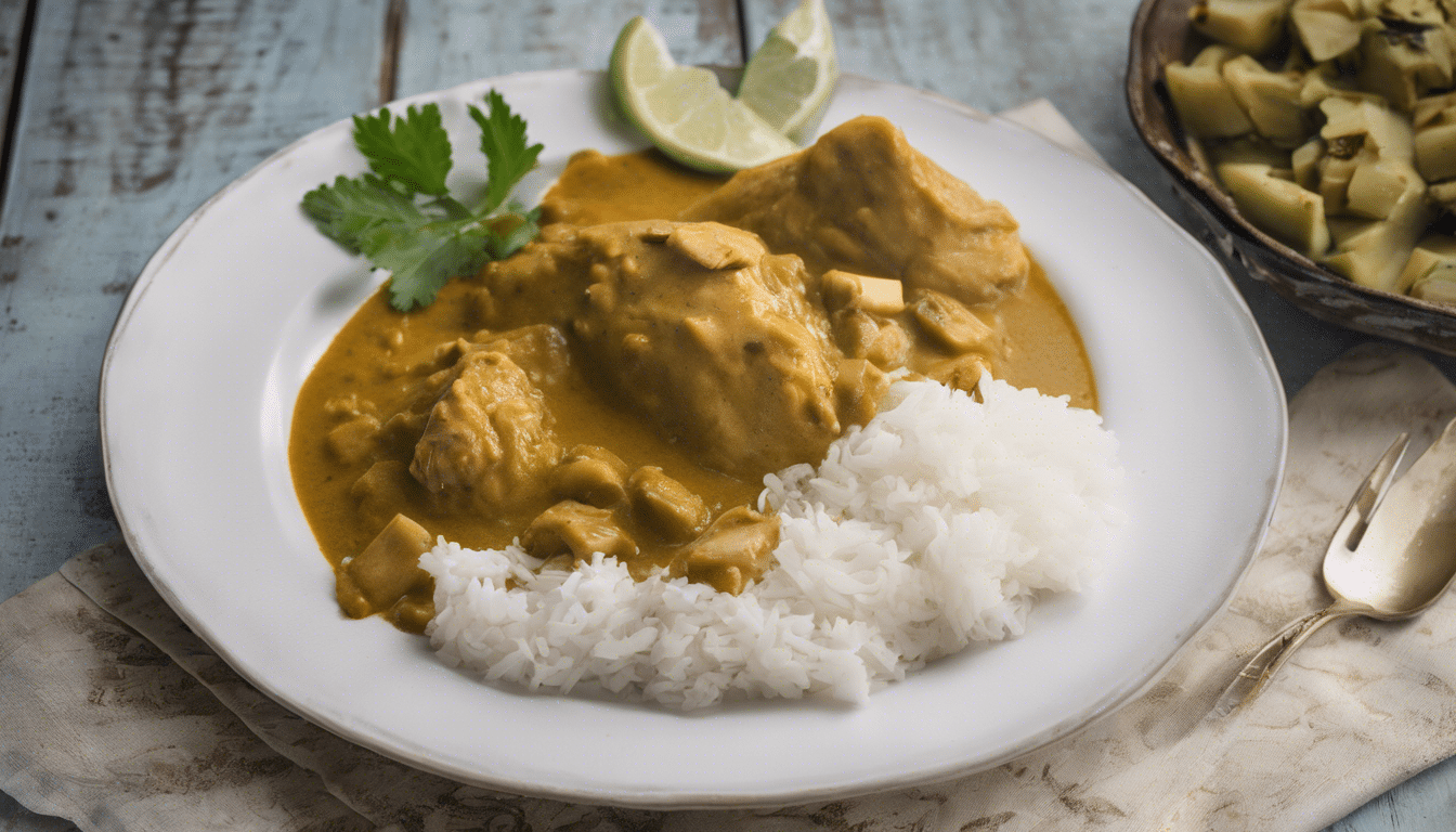 Chicken Curry with Soursop