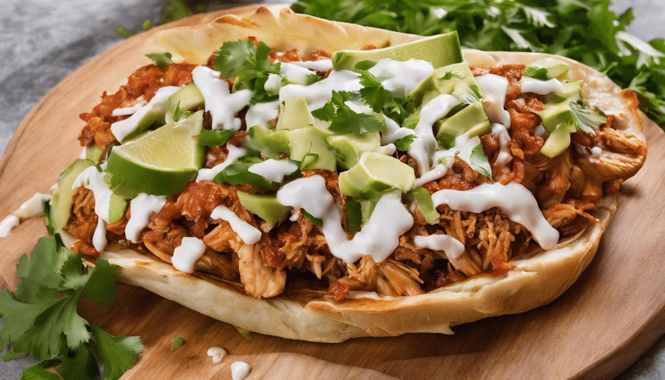 Chicken Tinga Molletes