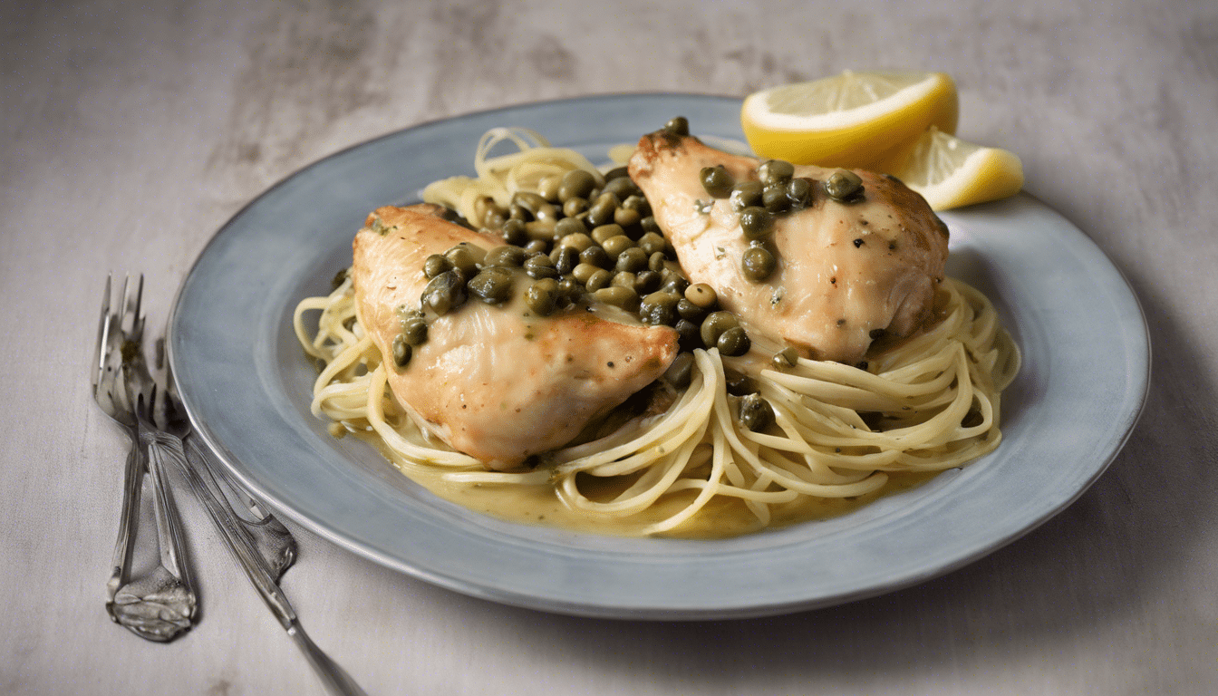 Chicken in Lemon and Caper Sauce