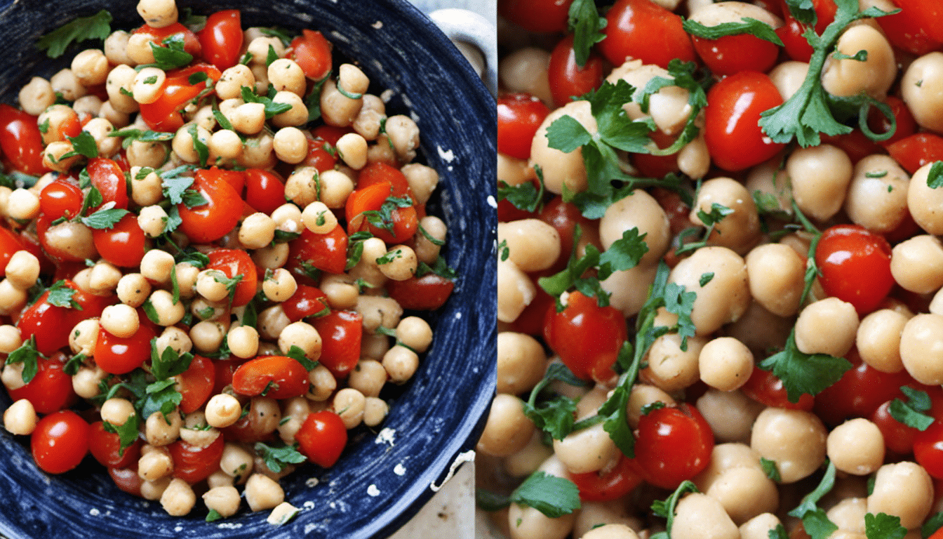 Chickpea and Cherry Tomato Salad