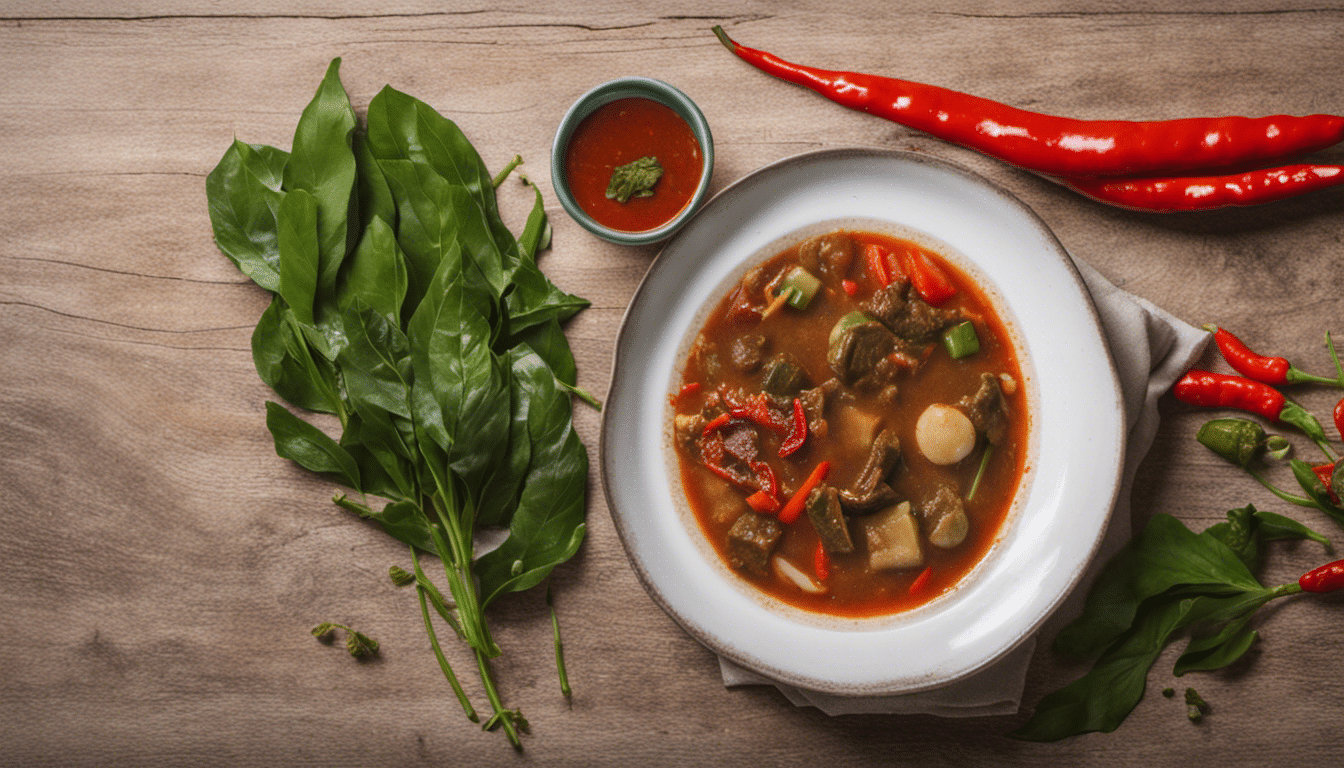 Picture of Chili Pepper Leaves Stew