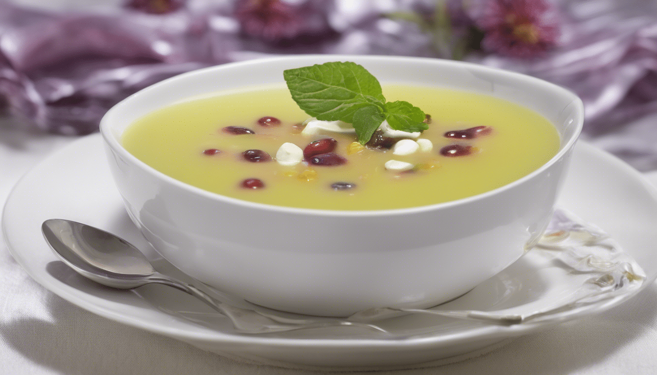Chilled Miracle Fruit Soup