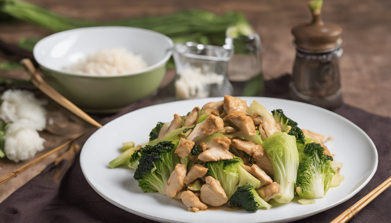 Chinese Cabbage and Chicken Stir Fry