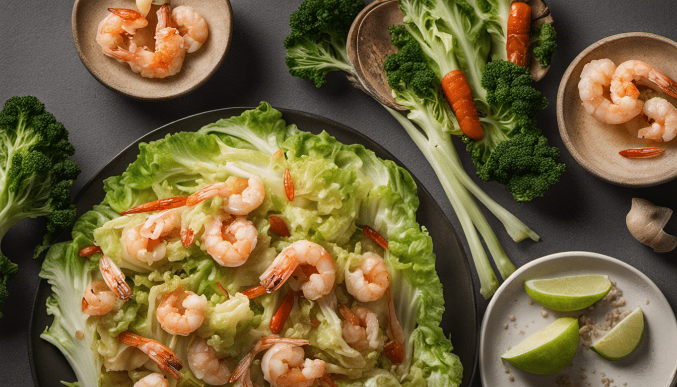 Chinese Cabbage and Shrimp Stir Fry