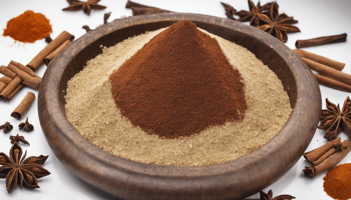 Chinese Five Spice Powder - homemade version where Star Anise is one of the main ingredients