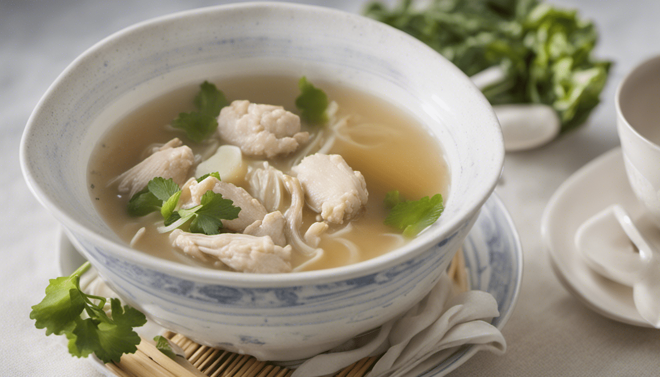 Chinese Ginger Chicken Soup