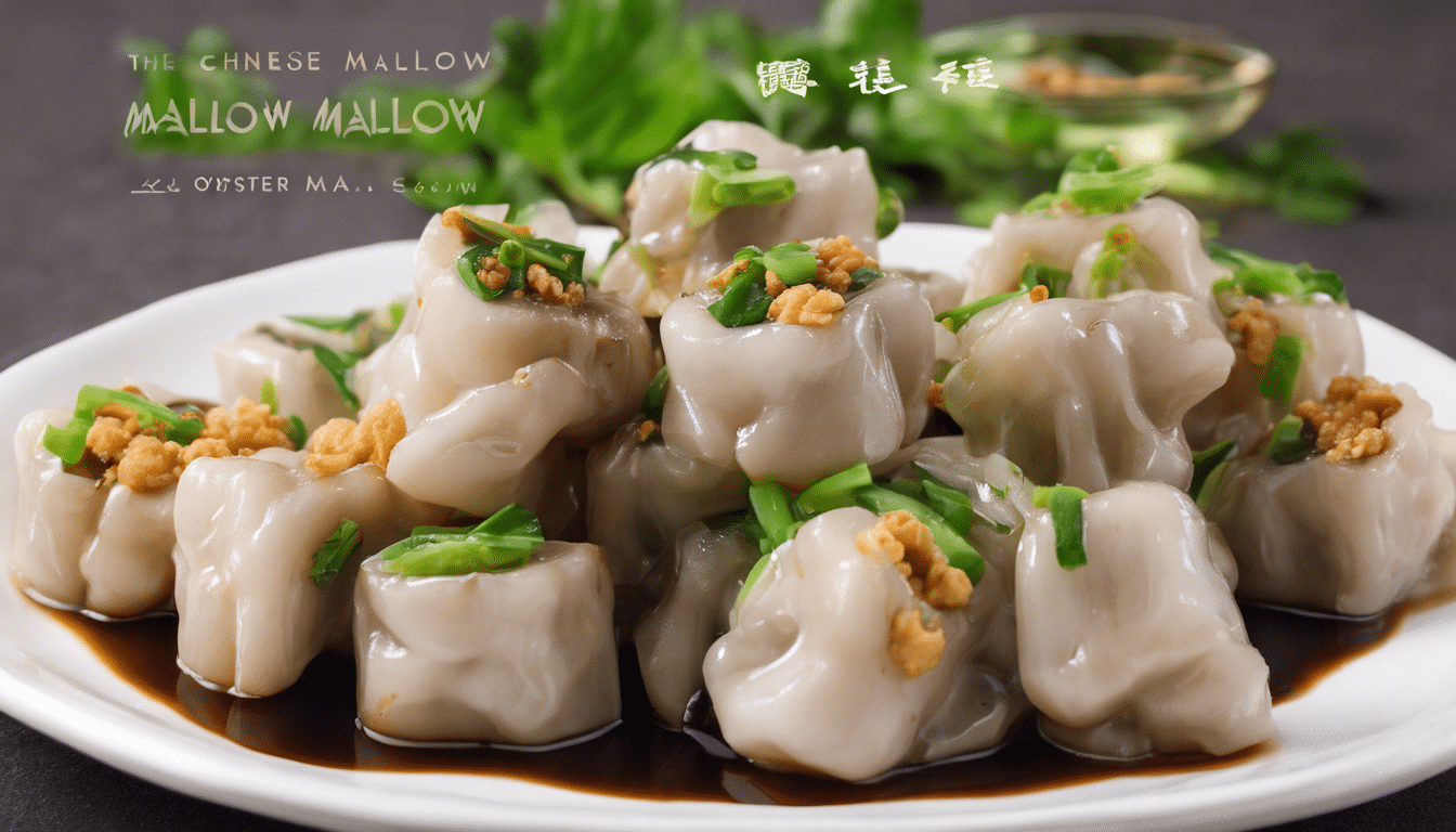 Chinese Mallow with Oyster Sauce