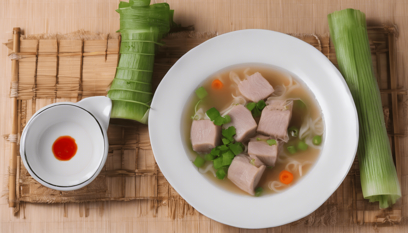 Chinese-Style Luffa and Pork Soup