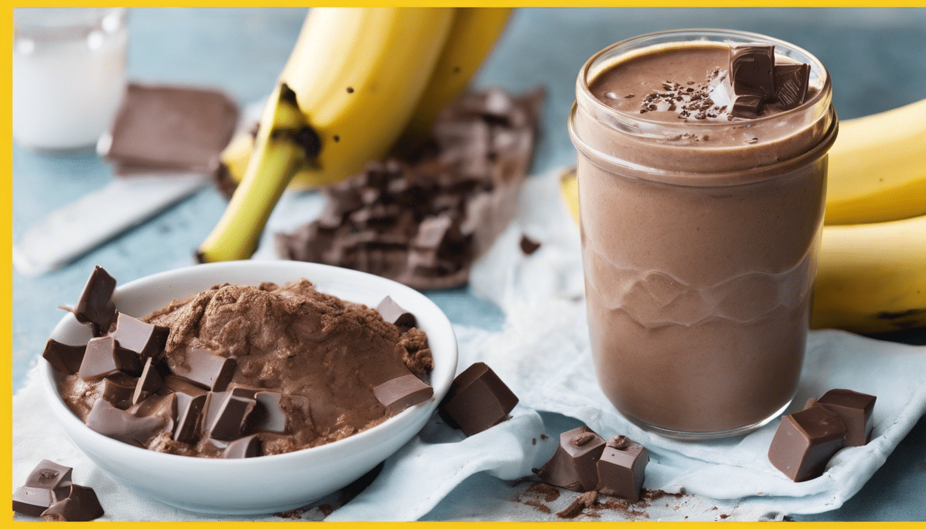 Chocolate Banana Smoothie