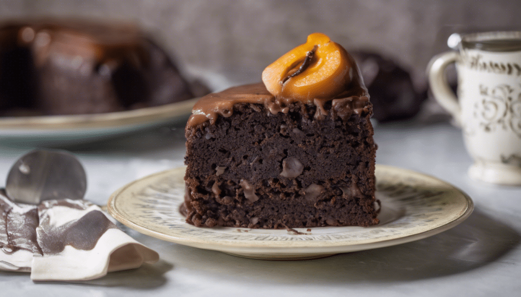 Chocolate Black Sapote Cake