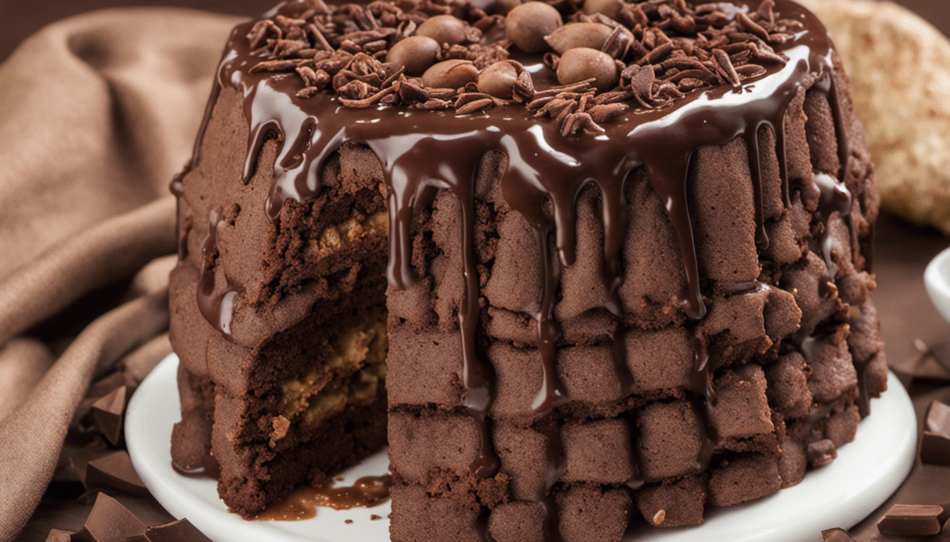 Chocolate and Mahleb Cake