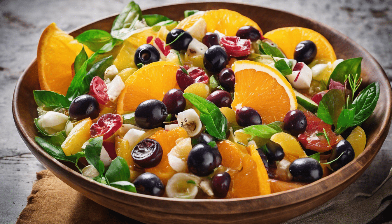 Citrus Salad with Oranges and Olives