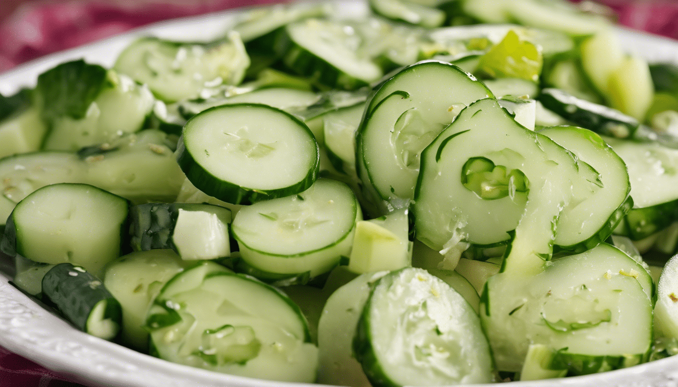 Classic Cucumber Salad